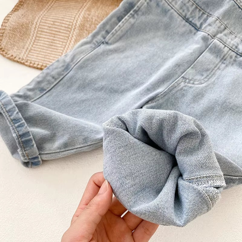 Soft Washed Denim Overalls